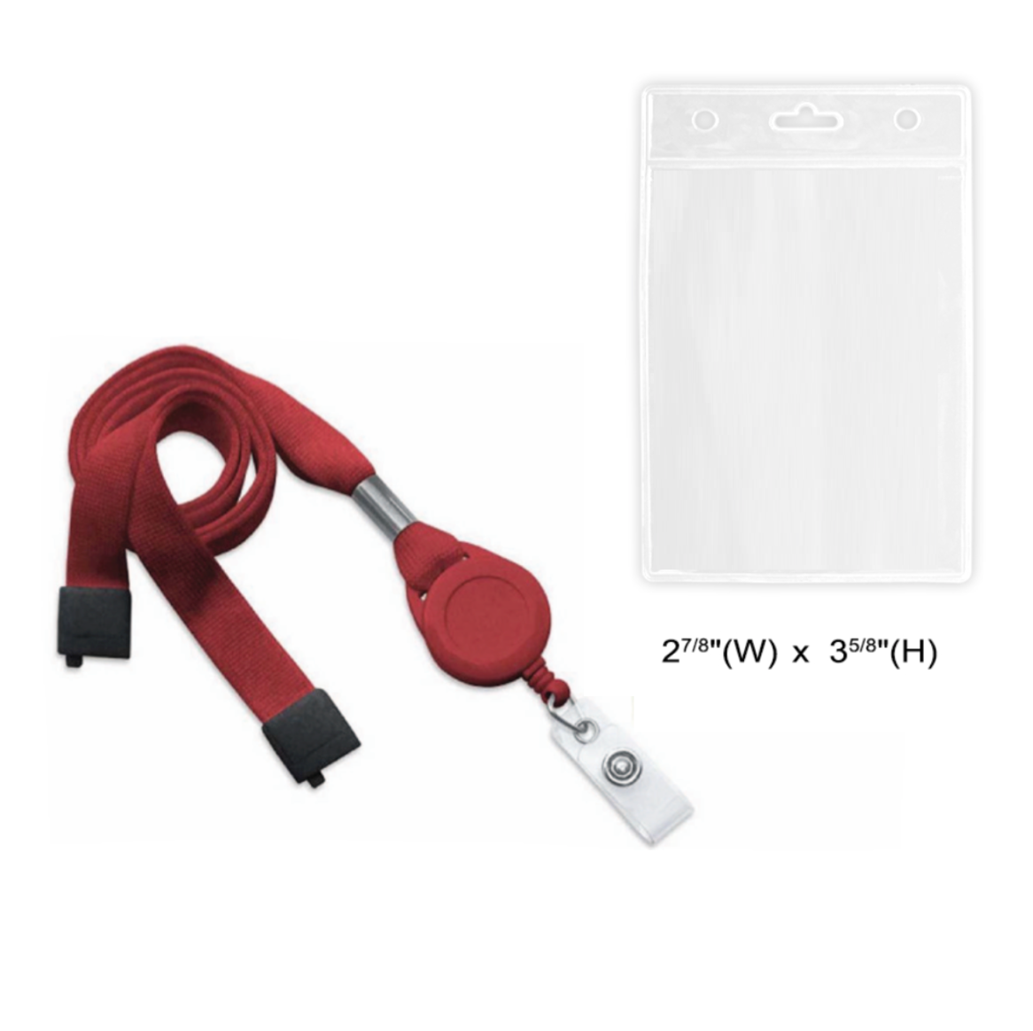 Lanyard (no logo) with ID Holder