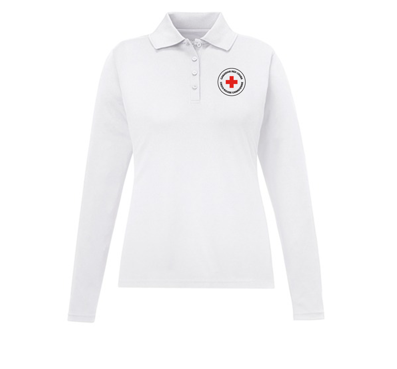 Polo piqué L/S pour femme