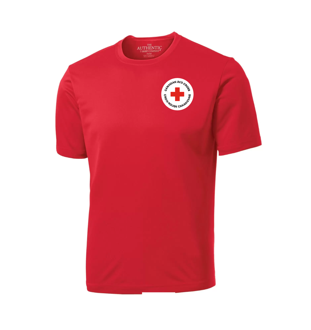T-shirt anti-transpiration en polyester pour hommes