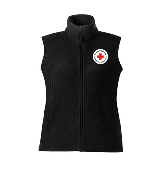 Gilet en micropolaire pour femme