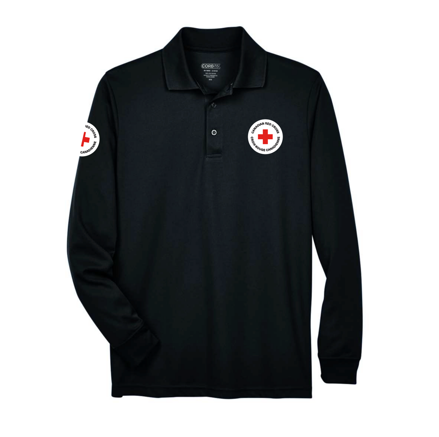Mens L/S Pique Polo