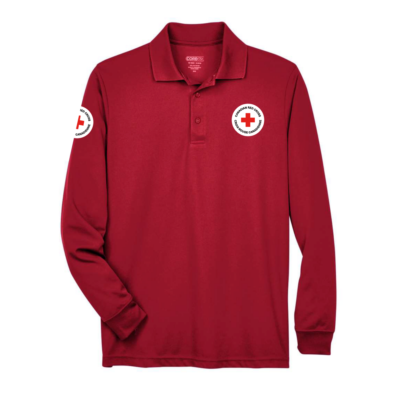 Mens L/S Pique Polo
