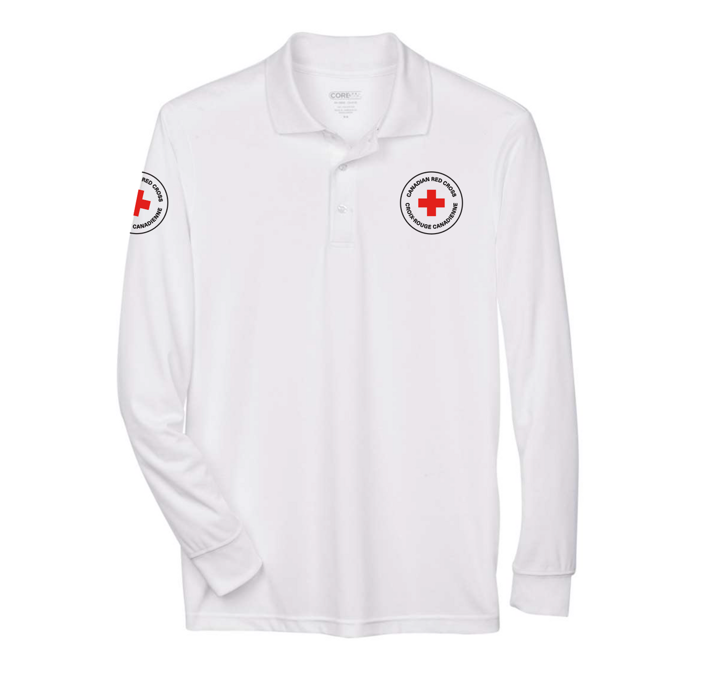Mens L/S Pique Polo