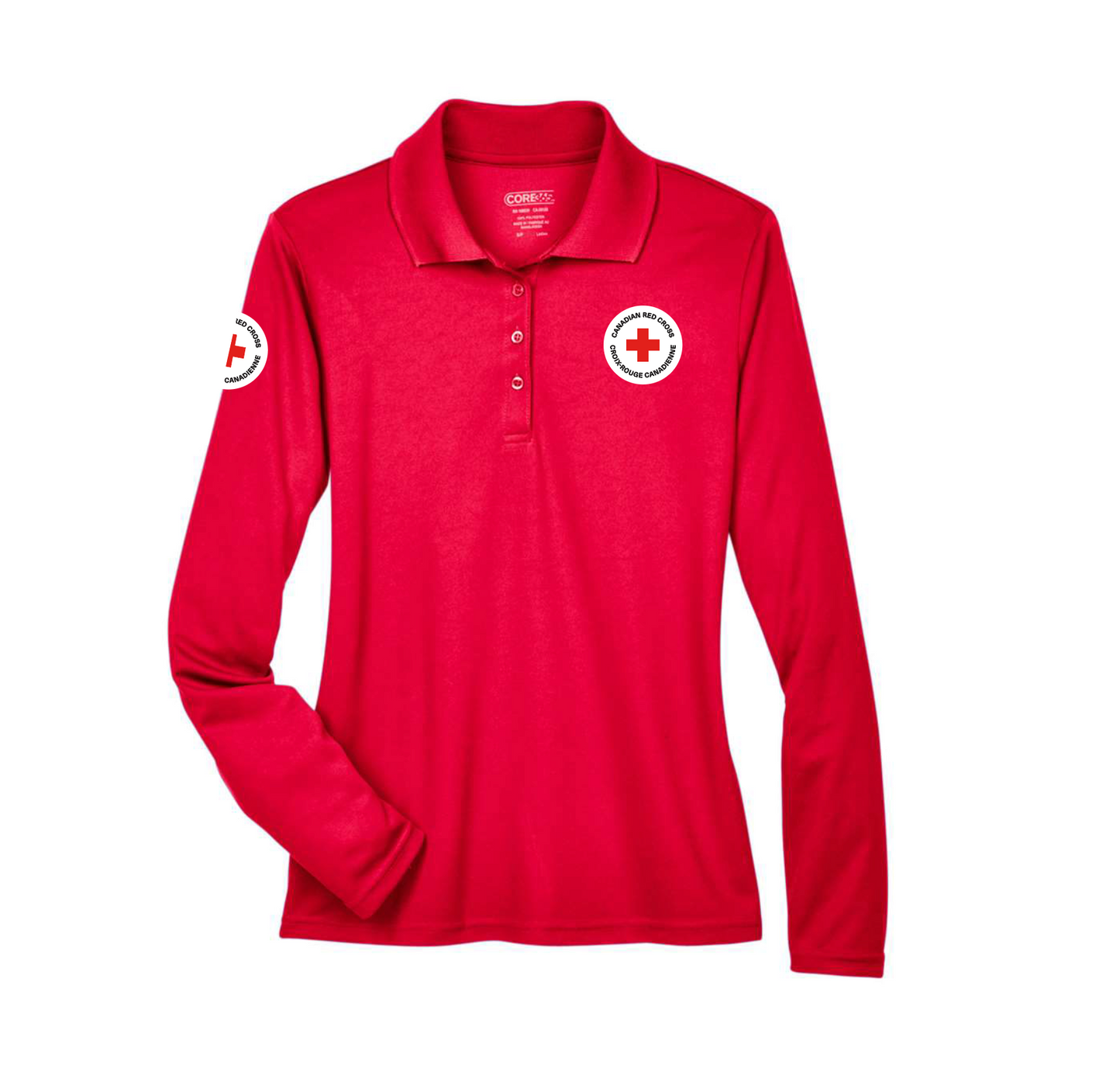 Ladies L/S Pique Polo