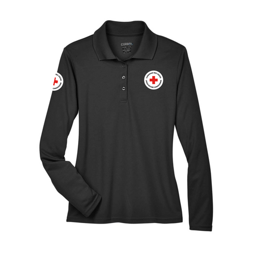 Ladies L/S Pique Polo