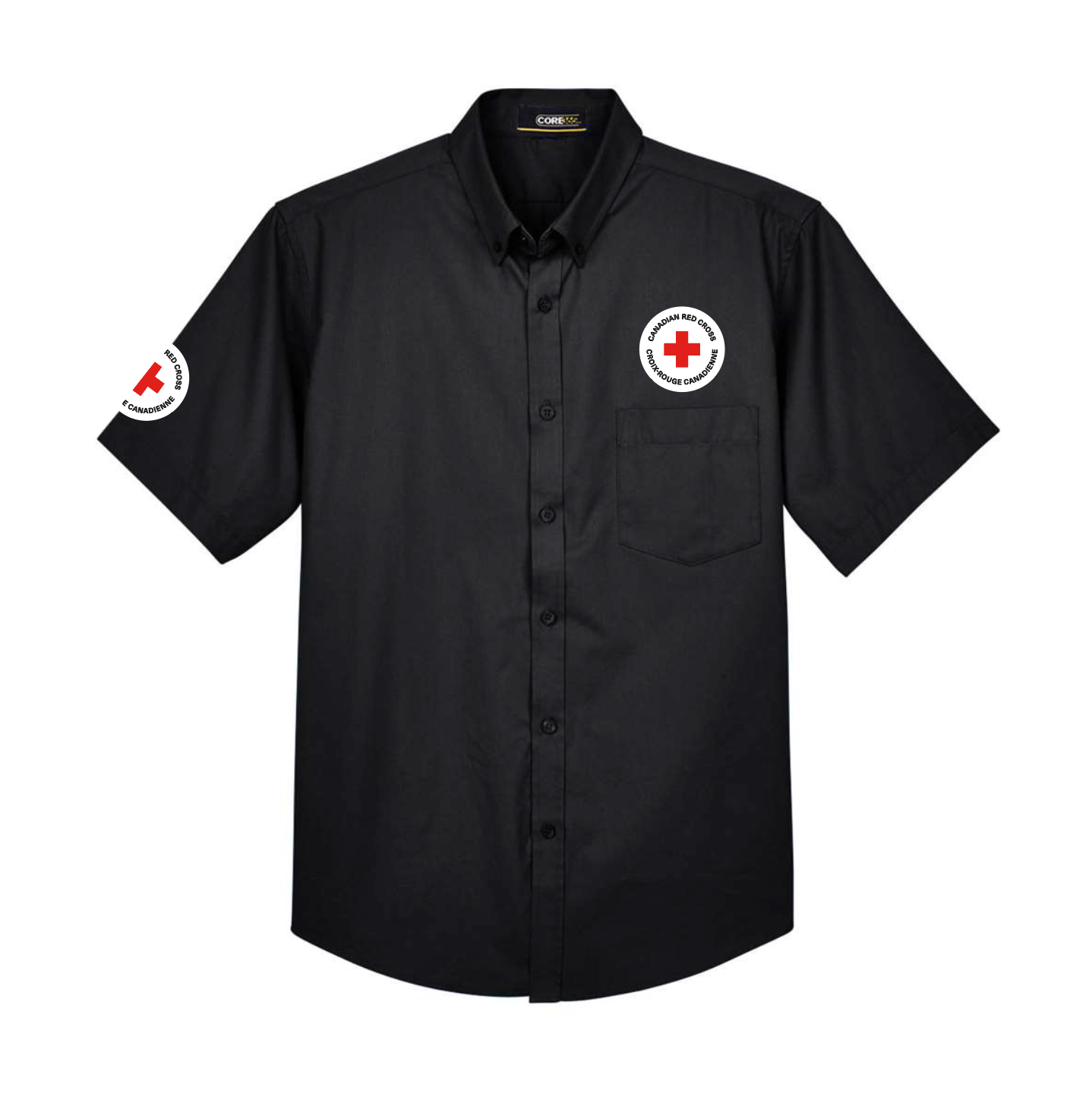 Mens 65/35 Short Sleeve EZ care shirt