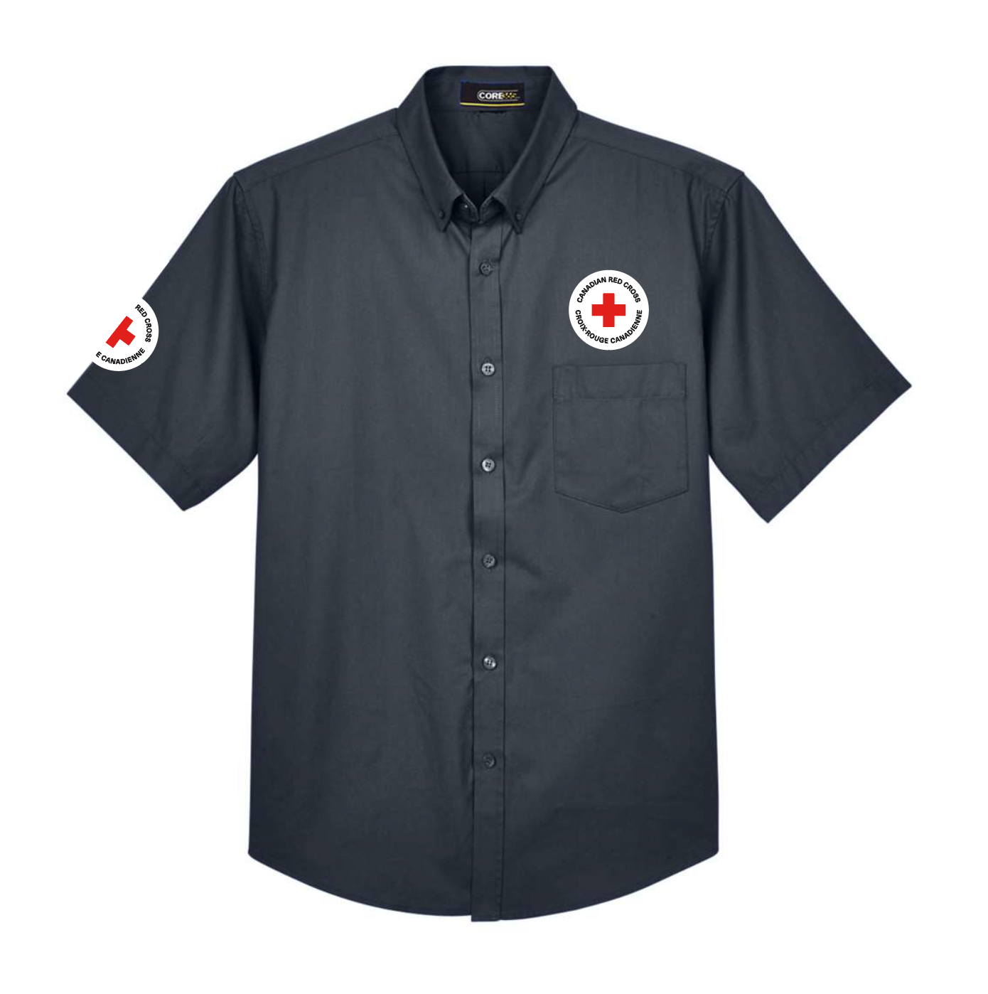 Mens 65/35 Short Sleeve EZ care shirt