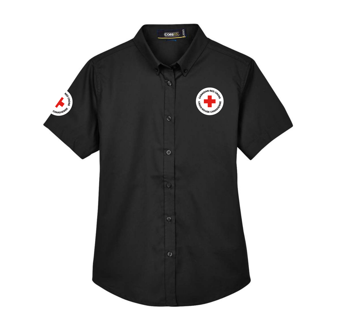 Ladies 65/35 Short Sleeve EZ care shirt