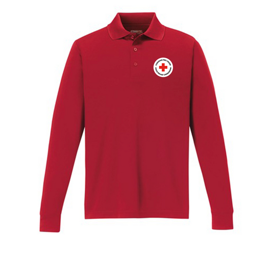 Polo piqué L/S pour hommes