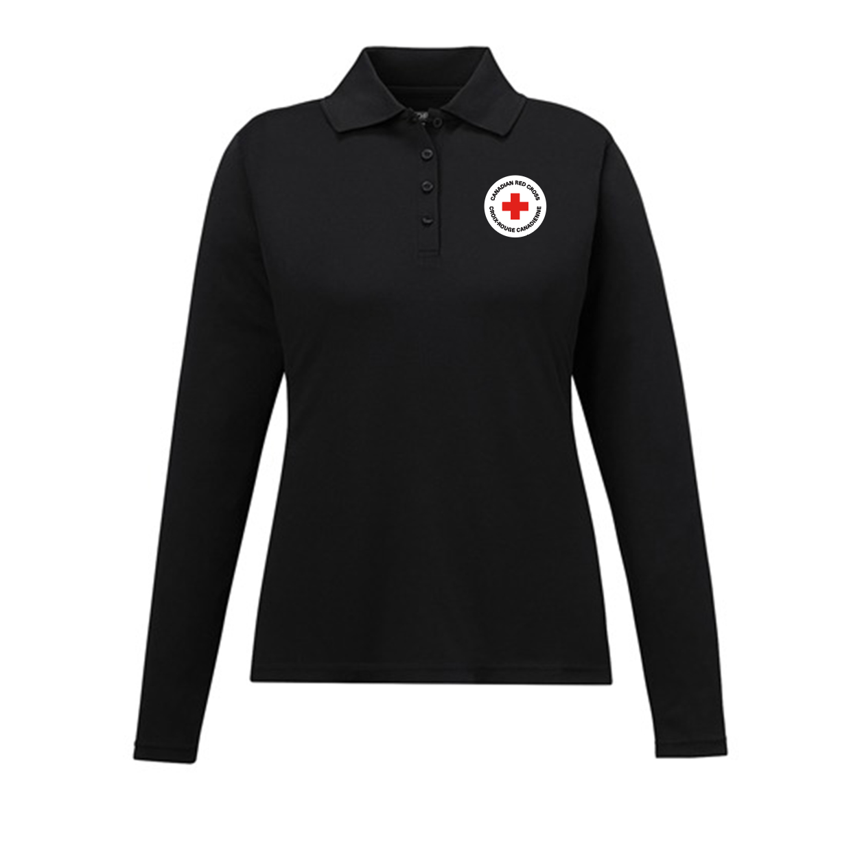 Polo piqué L/S pour femme